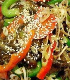 Tảo Xoắn Xào Xả Ớt