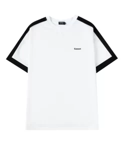 Áo Thun Nam Basic Phối Viền Vai Cổ Tròn Form Rộng Oversize Style Streetwear GUSSET AP07