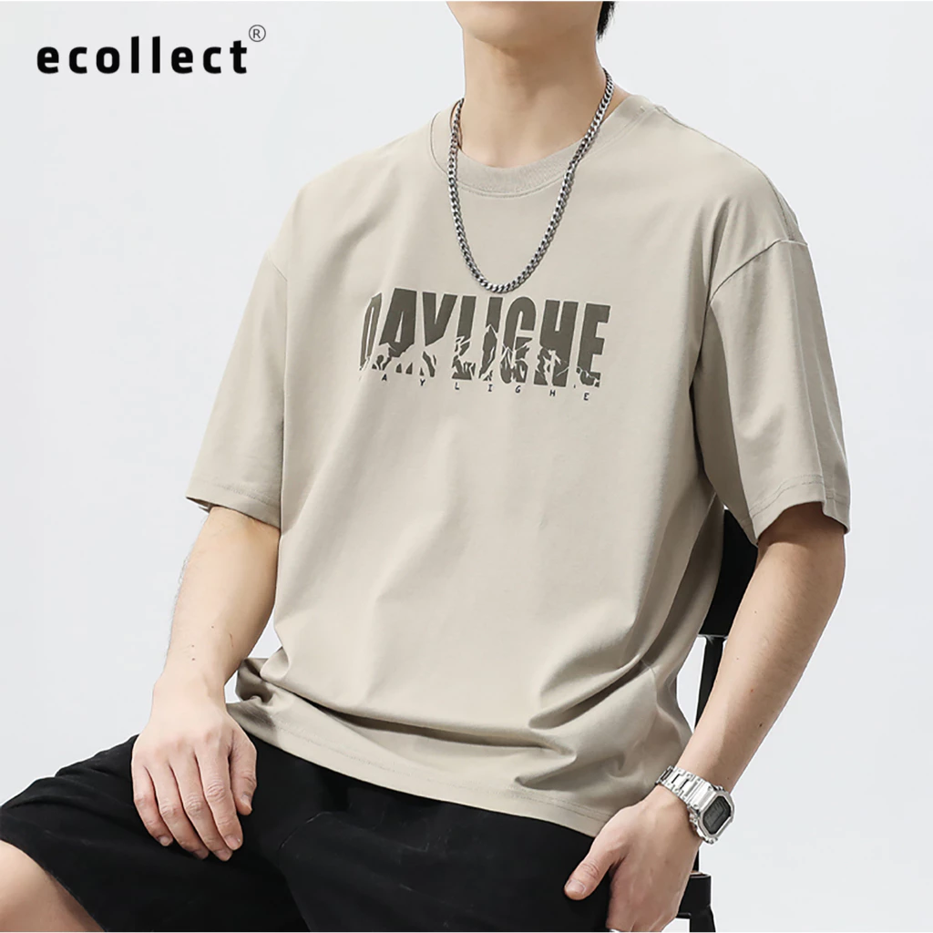 Áo Thun Nam ECOLLECT Cotton Icesilk CT11 Mùa Hè 2025 – Thiết Kế Rộng Rãi, Thoải Mái, Phong Cách Trẻ Trung