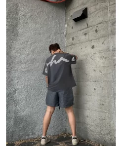 Áo phông big boxy 280gsm thêu tee oversize local brand form rộng bigsize px pandaxvn polime